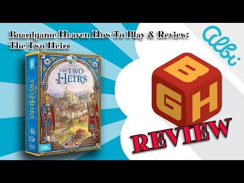 Boardgame Heaven How To Play & Review 175: The Two Heirs (Albi)