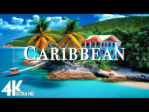 CARIBBEAN 4K - Relaxing Music Along With Beautiful Nature Videos (4K Video Ultra HD)