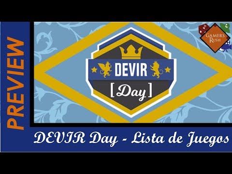 Preview - Devir Day - Lista de juegos
