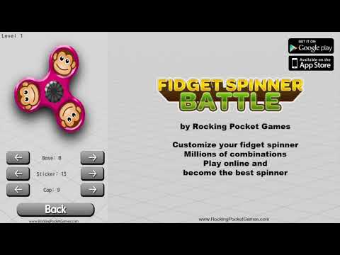 Fidget Spinner Battle Video