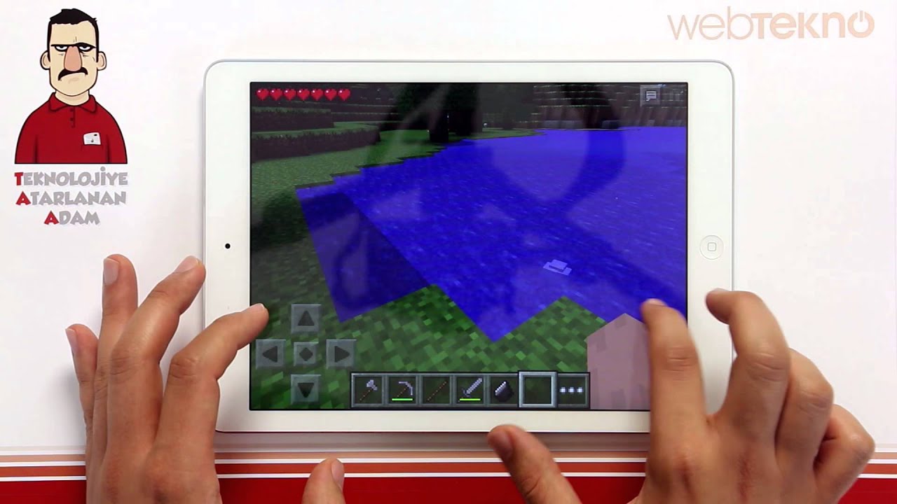 Teknolojiye Atarlanan Adam - Minecraft Pocket Edition İncelemesi