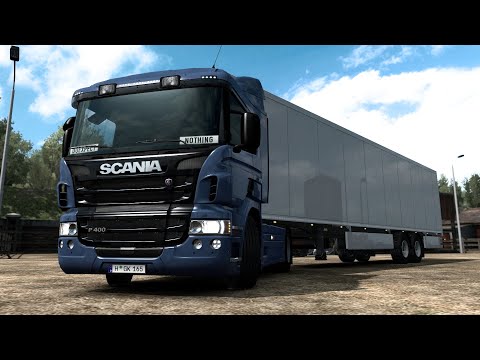 ETS2 1.36 Open Beta Scania P400  Berlin - Rostock - Osnabrück