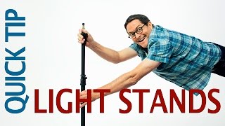 How to Set Up a Light Stand - Quick Tip
