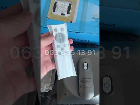 Автоматический робот мойщик окон квадратный W34D с распылением воды робот для мойки окон для мытья стекол с эффективной мойкой - фото 1 - id-p3105387055