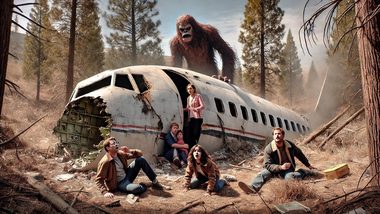 Sobreviventes de Queda de Avião na Floresta São Perseguidos Por Criatura Terrível, Mas Há Algo Pior