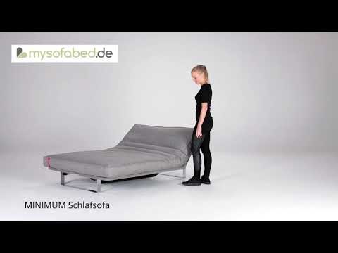 MINIMUM von INNOVATION Schlafsofa mit Matratze und Lattenrost - mysofabed.de