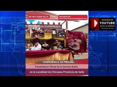 SEMANA SANTA EN CHICOANA DE LA PROVINCIA DE SALTA