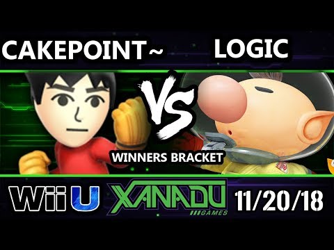 S@X 277 Smash 4 - Cakepoint~ (Mii Brawler) Vs. VGBC | Logic (Olimar) Wii U Winners Bracket