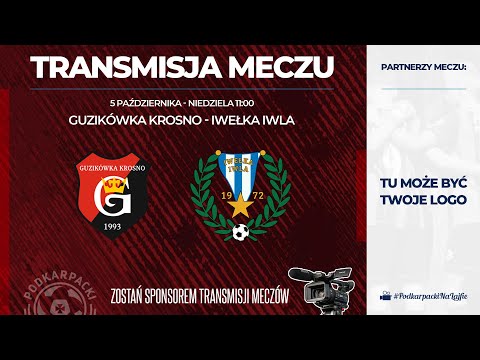 🔴[NA ŻYWO] GUZIKÓWKA KROSNO - IWEŁKA IWLA | Klasa BIV Krosno, 2025-10-05, godz. 11:00 #pzpn #live
