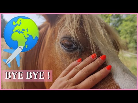 JE DIS AUREVOIR AUX CHEVAUX ! - On part en..... ?