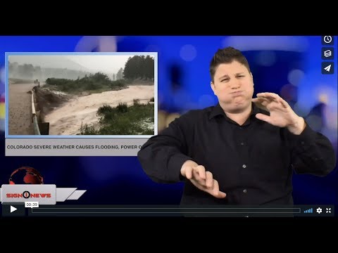 Colorado severe weather causes flooding, power outage (ASL - 7.24.18)