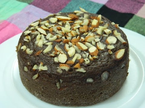 आटा केक Whole Wheat Chocolate Cake Eggless Cooker Aata Cake Cake For Beginners - Food Connection Video