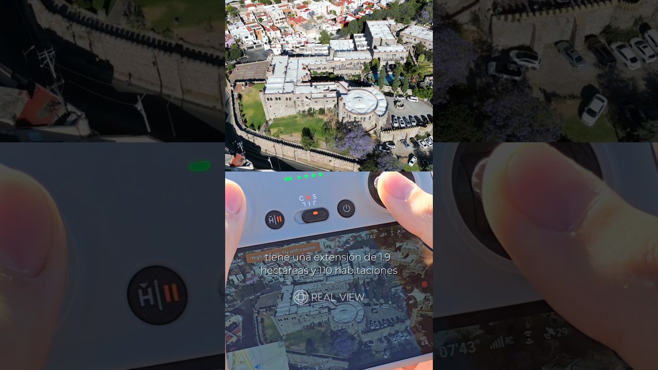 Escaneamos un castillo en Guanajuato!🏰 ✅️Descarga el modelo 3D gratis #castillo #guanajuato #drone