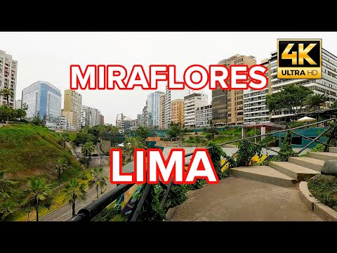 Miraflores Lima Peru walking tour - Barranco San Isidro.Larcomar.