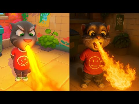 Talking Tom Cat 2025 In Real Life Part 4