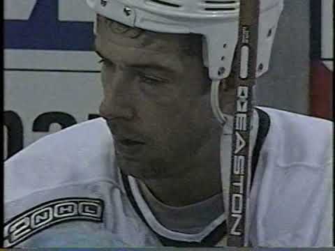Mighty Ducks vs Stars Brawl - Oct 2, 1999