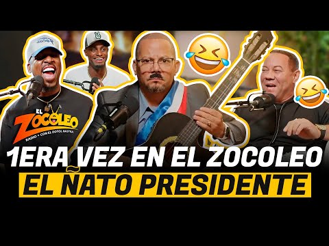 THE ZOCOLEO 😁 FOR THE FIRST TIME THE ÑATO PRESIDENT