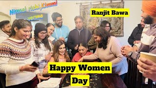 Happy World Women Day celebrates /Nirmal Rishi /Kimi Verma / LehmberGinni crew on set in London video