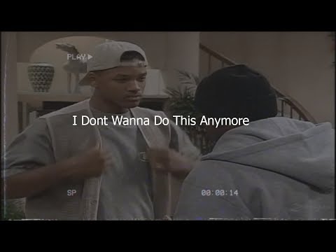 XXXTentacion - I Don't Wanna Do This Anymore | Fresh Prince of Bel-Air Sad Edit