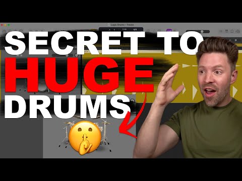 EASY Parallel Compression Technique for a HUGE Drum Sound | Make Logic Pro X Drums Sound REAL Pt. 3