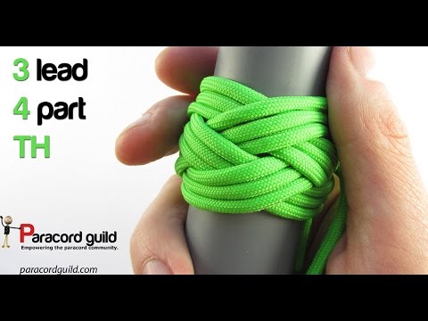 4 lead 3 bight turk's head knot