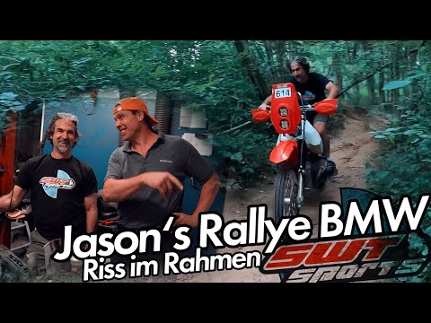 Riss im Rahmen | Jason's Airhead Rallye BMW Motorcycle | SWT SPORTS - Rahmenreparatur
