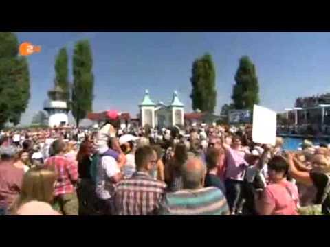 NICO GEMBA beim ZDF Fernsehgarten' vom 2  August 2015