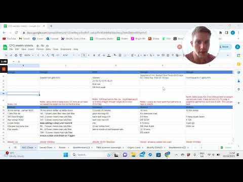CFG weekly sheets   Google Sheets   Google Chrome 5th June 2023