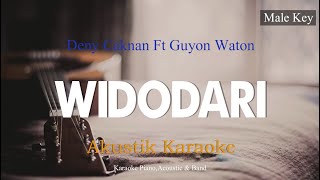 Download lagu DENNY CAKNAN feat. GUYON WATON - WIDODARI (Akustik Karaoke) Male Key mp3