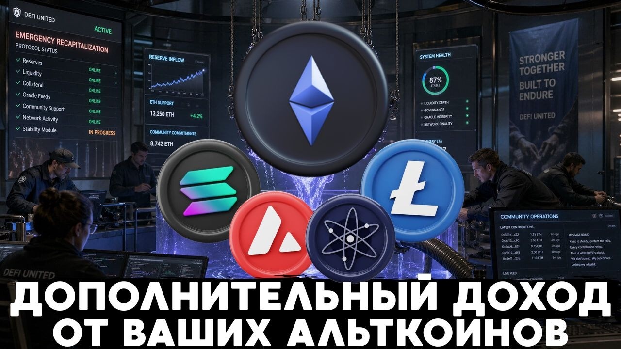 КАК ИЗВЛЕЧЬ ДОПОЛНИТЕЛЬНУЮ ПРИБЫЛЬ ИЗ ВАШИХ АЛЬТКОИНОВ, ОНИ ДОЛЖНЫ РАБОТАТЬ