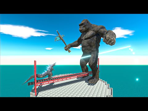 Godzilla vs. Workshop Units  - Animal Revolt Battle Simulator