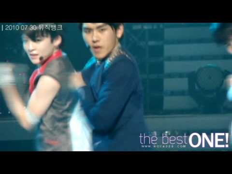 [Fancam] 100730 |\/||3@|\|K - Clap (Hoya focused)