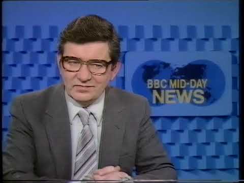 BBC news clip   Richard Baker Michael Fish 1980