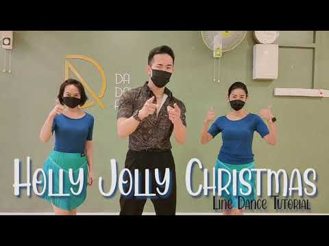 【Dance Tutorial】Holly Jolly Christmas Line Dance