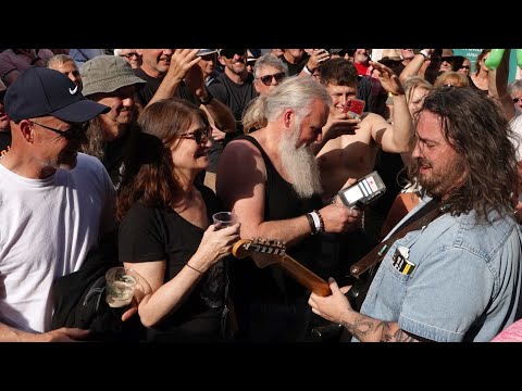 Aiden Pryor Band, 'Tattoo'd lady', Rory Gallagher Festival, Ballyshannon, 01.06.2023