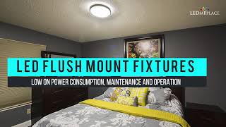 Flush Mount LED Ceiling Lights