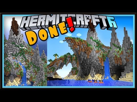 Hermitcraft Season 6: Finishing This Amazing Terraforming Project!   (Minecraft 1.13.2  Ep.61)