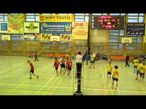 30.11.2013r. MOS MUKS Kangur Nowy Tomyśl - PKS MOS Zbąszyń - set 2