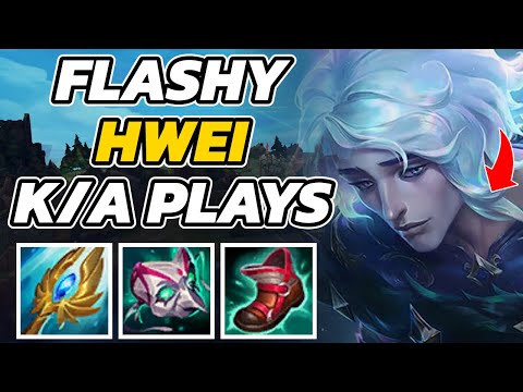 GRANDMASTER HWEI GAMES. K/A PLAYS ONLY. LOL META. 56% WIN HWEI BOT/ADC