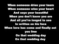Casting Crowns Wedding Day Lyrics 
