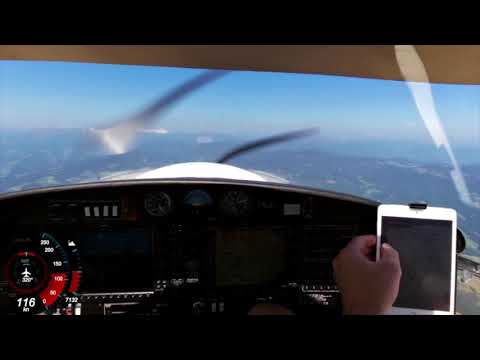 2017.08.01 8.Flight LOWK Klagenfurt - LOWI Innsbruck