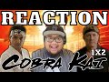Cobra Kai 1x2 REACTION Strike First The Karate Kid Daniel LaRusso Johnny Lawrence