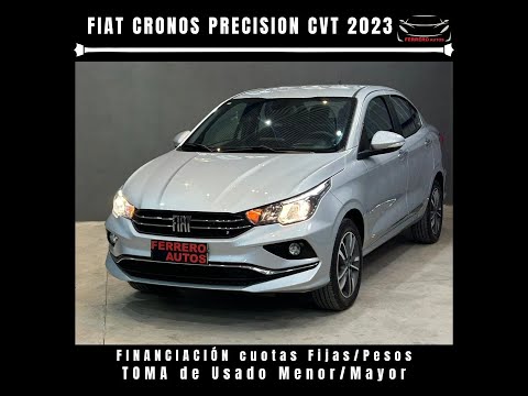 Se Vende: Fiat Cronos Precision CVT 1 3N 2023 - FERRERO Automotores Oncativo (Provincia de Córdoba)