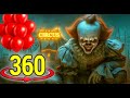 Scary Clown 360 Chase Video Horror Pennywise Horror Video IT VR Video