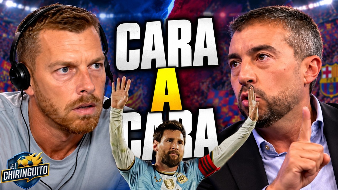 El CARA A CARA más DEMOLEDOR de JOTA y MATÍAS PALACIOS por MESSI | El Chiringuito