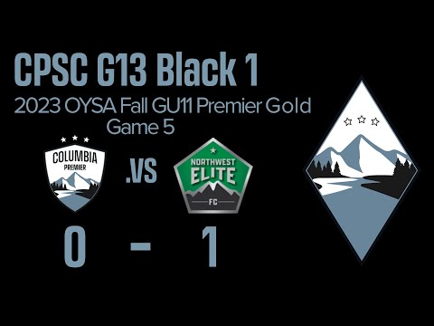 CPSC G13Black1 Fall 2023 U11 - Game 5 vs. NW Elite FC 13G Elite II (0-1)