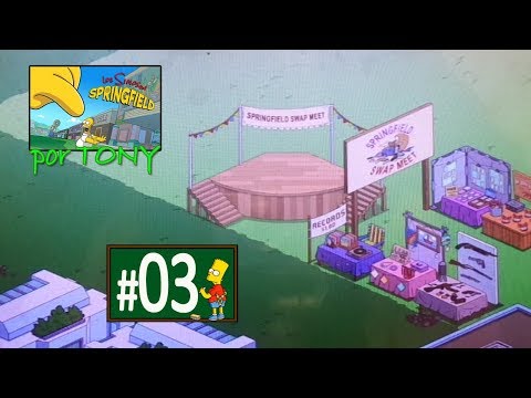 Los Simpson Springfield "Subasta'19: Cap. 3 - El Escenario del Mercadillo" por Tony