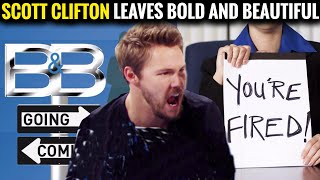 Sad News - Scott Clifton leaves CBS The Bold and t