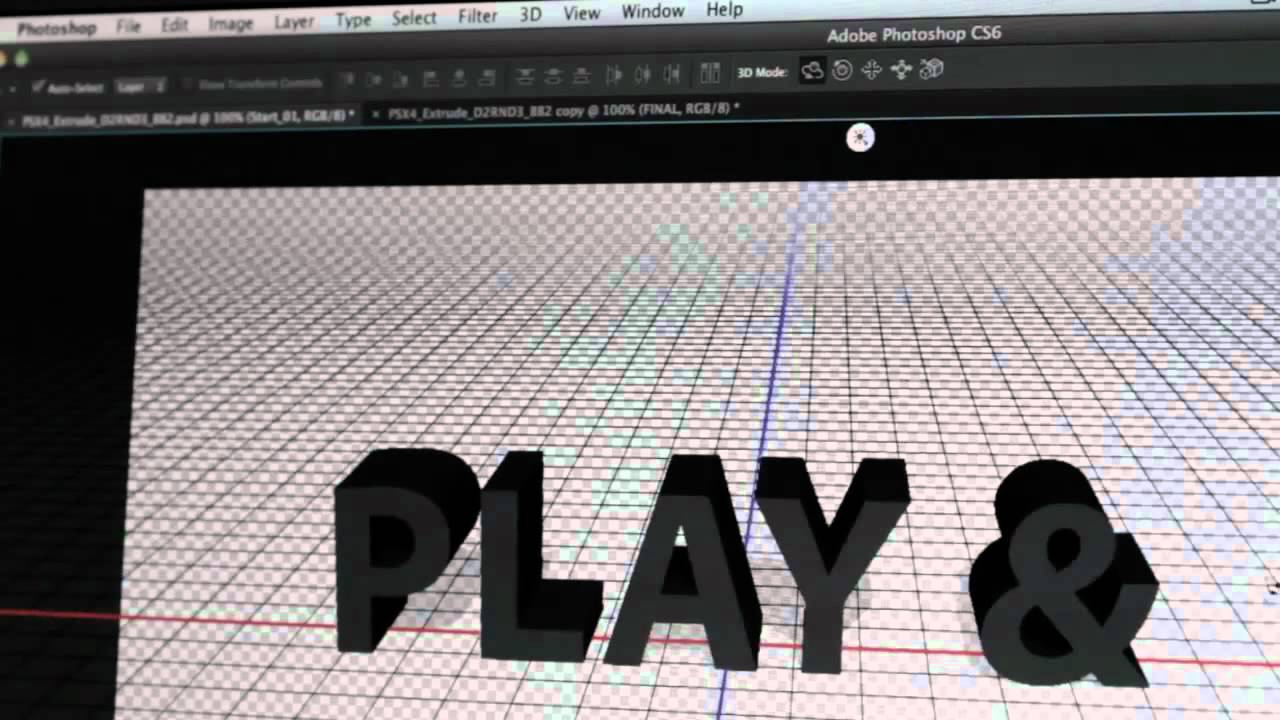 3D Controls at Your Fingertips in Photoshop CS6 Extended