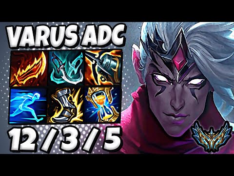 Varus vs Ashe ADC [ TripleKill ] Korea Challenger Patch 25.21 ✅